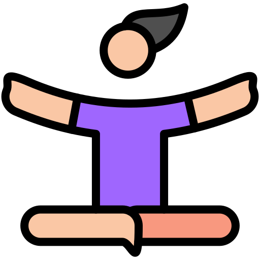 yoga Generic color lineal-color icono