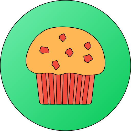 cupcake Generic gradient lineal-color icon