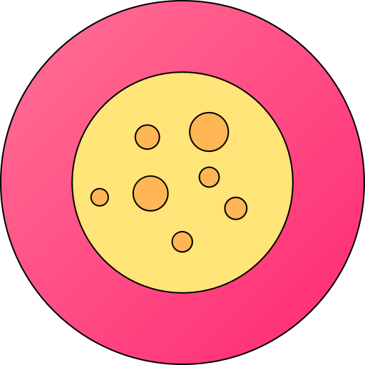 galleta Generic gradient lineal-color icono