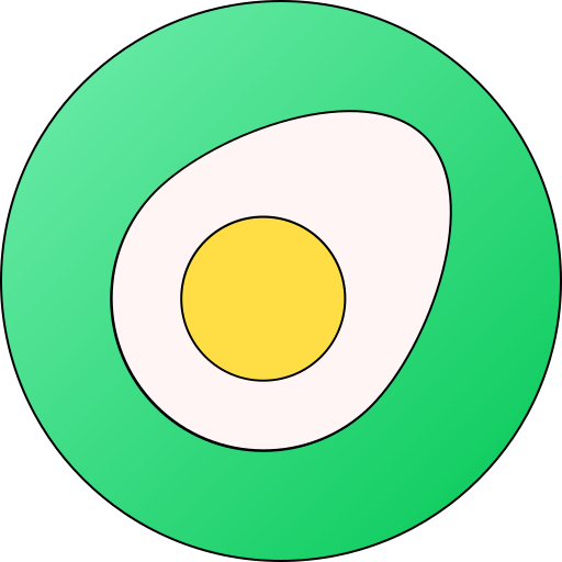 huevo Generic gradient lineal-color icono