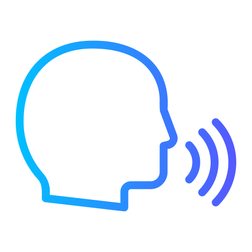 Voice Generic gradient outline icon