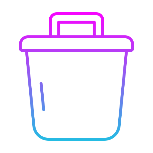 Cubicle Generic gradient outline icon