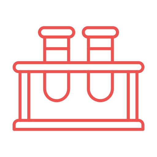 Test tube rack Generic color outline icon