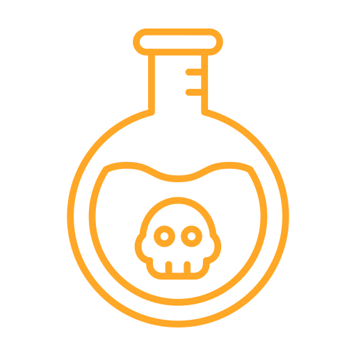 Toxicity Generic color outline icon