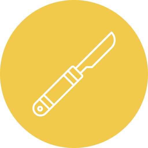 skalpel Generic color fill ikona