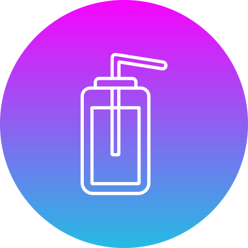 Wash bottle Generic gradient fill icon
