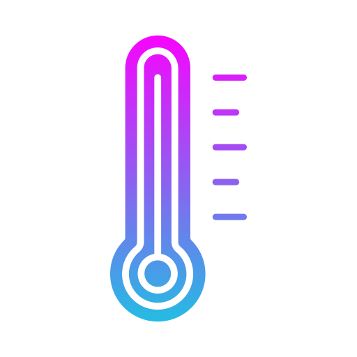 온도계 Generic gradient fill icon