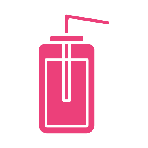 Wash bottle Generic color fill icon