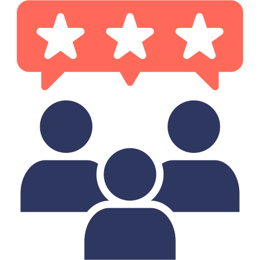 Customer review Generic color fill icon