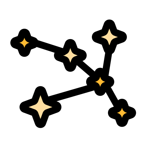 constelación Generic color lineal-color icono