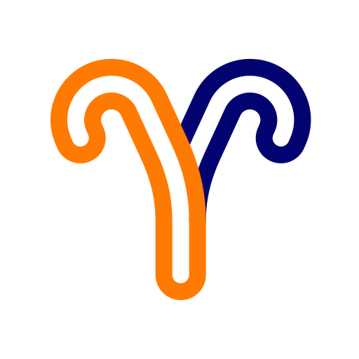 Aries Generic color outline icon