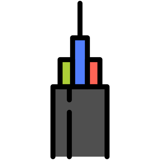 Światłowód Generic color lineal-color ikona
