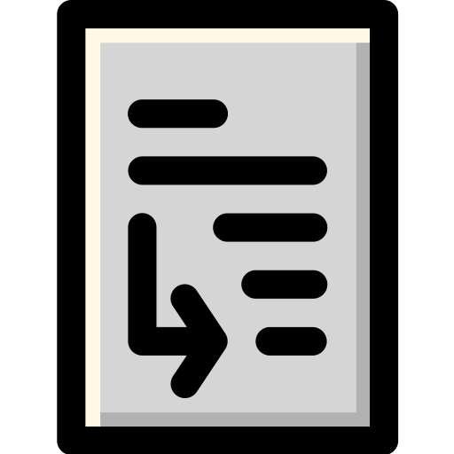 Paper Generic color lineal-color icon