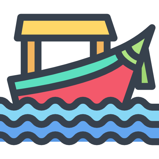 ボート Justicon Lineal Color icon