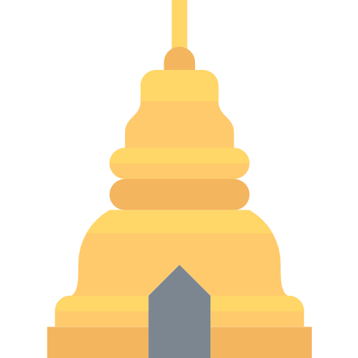 pagoda Justicon Flat ikona