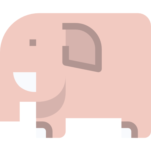 elefante Justicon Flat icona
