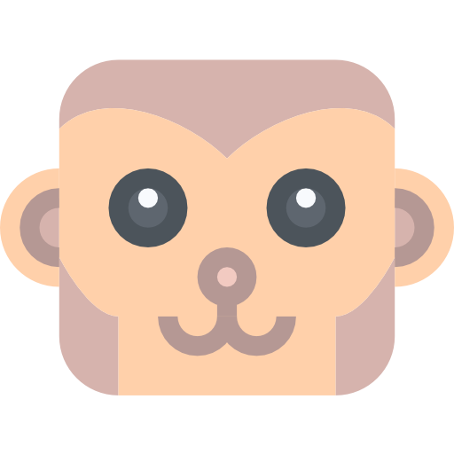 małpa Justicon Flat ikona