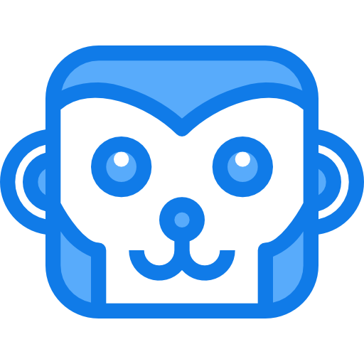 Monkey Justicon Blue icon