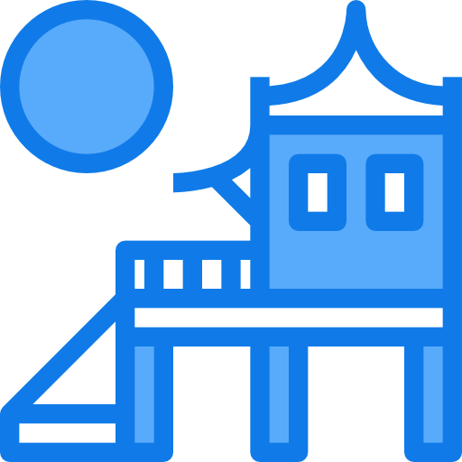 huis Justicon Blue icoon