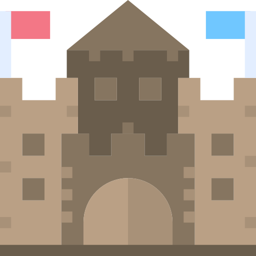 Castle Justicon Flat icon