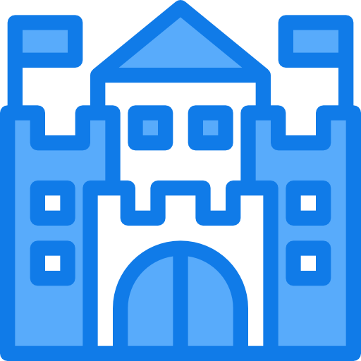 城 Justicon Blue icon