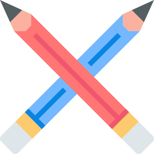Pencil Justicon Flat icon