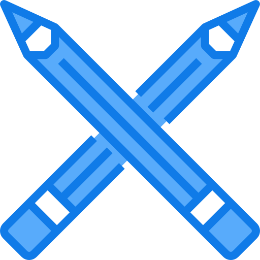 potlood Justicon Blue icoon