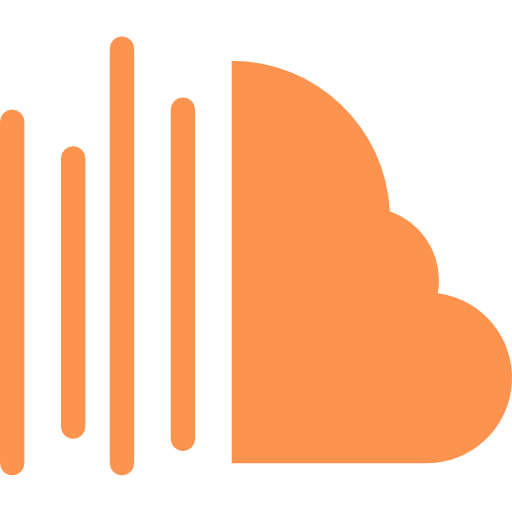 soundcloud Justicon Flat icon