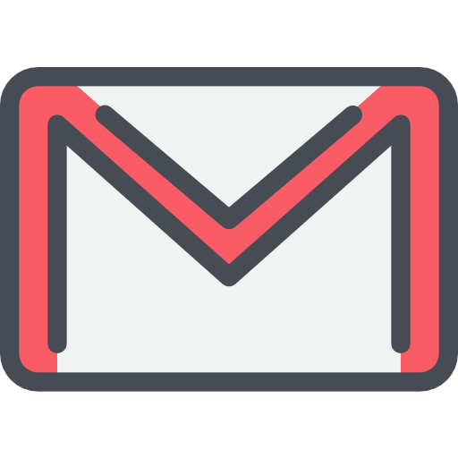 gmail Justicon Lineal Color ikona