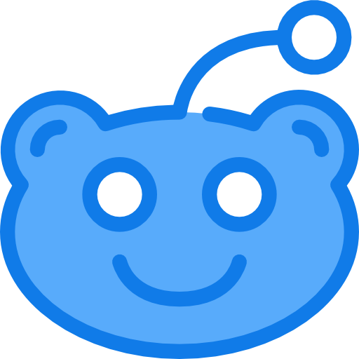 reddit Justicon Blue icon