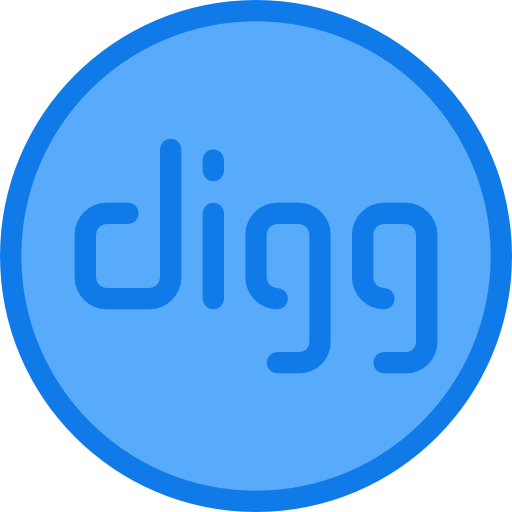 Digg Justicon Blue icon
