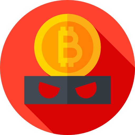 Hacker Flat Circular Flat icon
