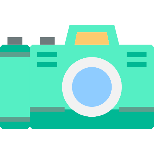camera Justicon Flat icoon