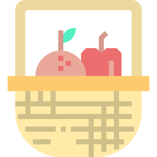 Picnic basket Justicon Flat icon