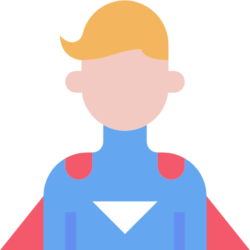 Superhero Justicon Flat icon