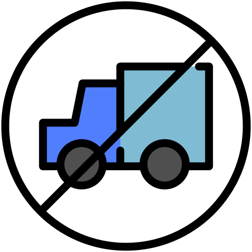 kein lkw Generic color lineal-color icon