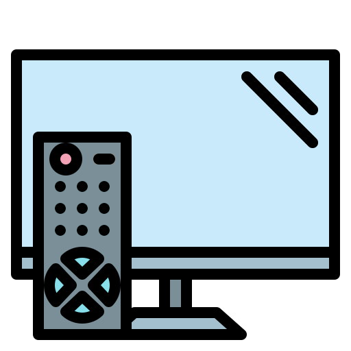 Телевидение Generic color lineal-color иконка
