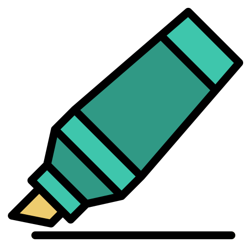 펜 Generic color lineal-color icon