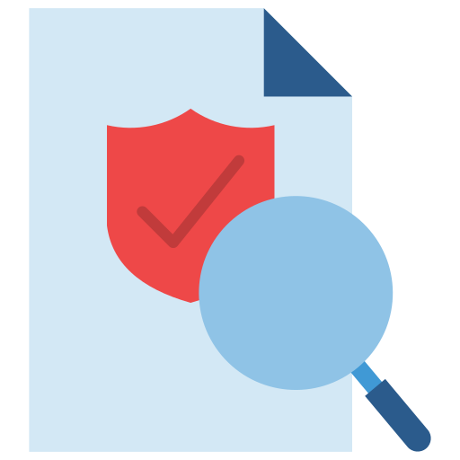Insurance audit Generic color fill icon