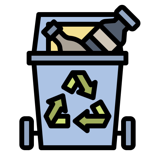 Bin Generic color lineal-color icon