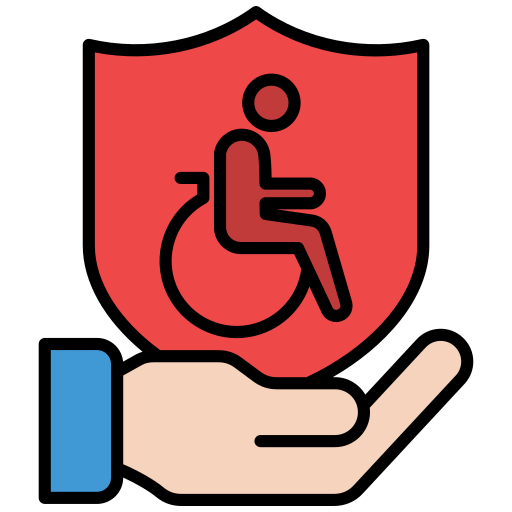 assicurazione invalidità Generic color lineal-color icona