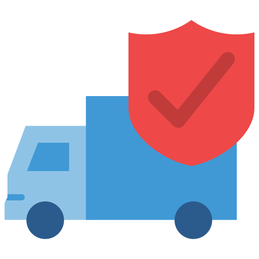 Delivery insurance Generic color fill icon
