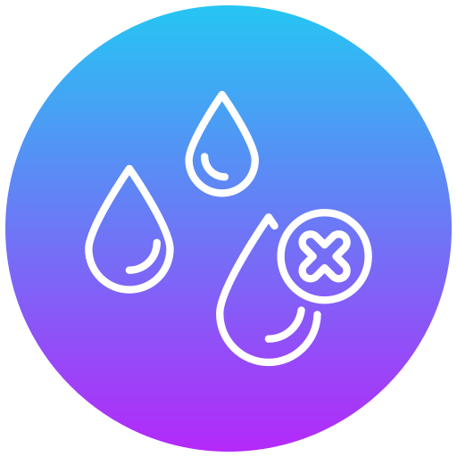 No water Generic gradient fill icon