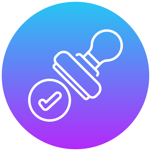 スタンプ Generic gradient fill icon