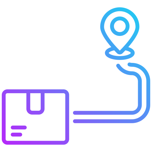 Tracking Generic gradient outline icon