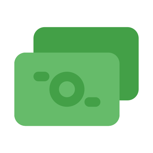 Banknotes Generic color fill icon
