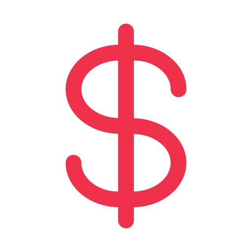 symbole du dollar Generic color lineal-color Icône