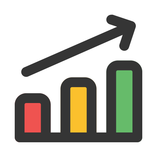 Growth Generic color lineal-color icon