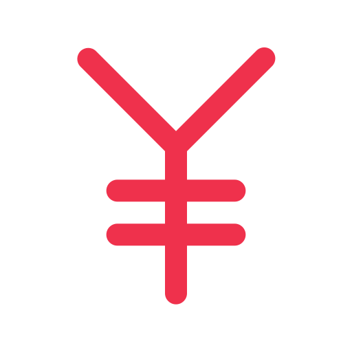 Japanese yen Generic color lineal-color icon