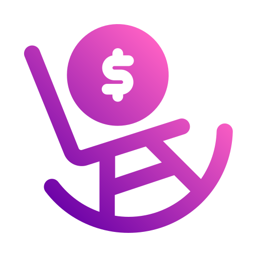 Pension Generic gradient fill icon